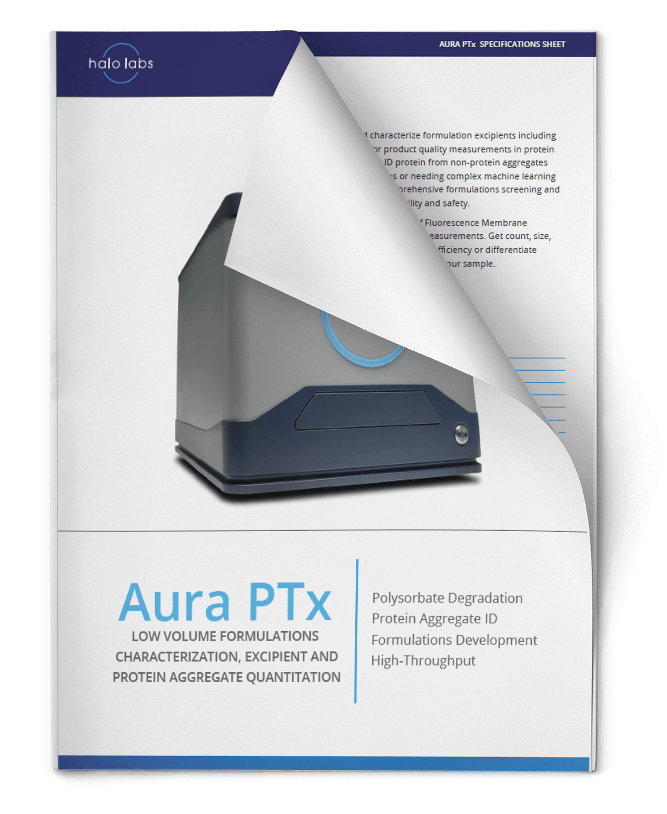 Aura PTx Specification Sheet