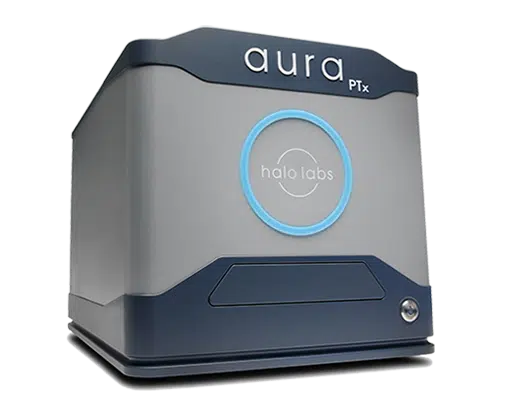 Aura PTx particle analyzer